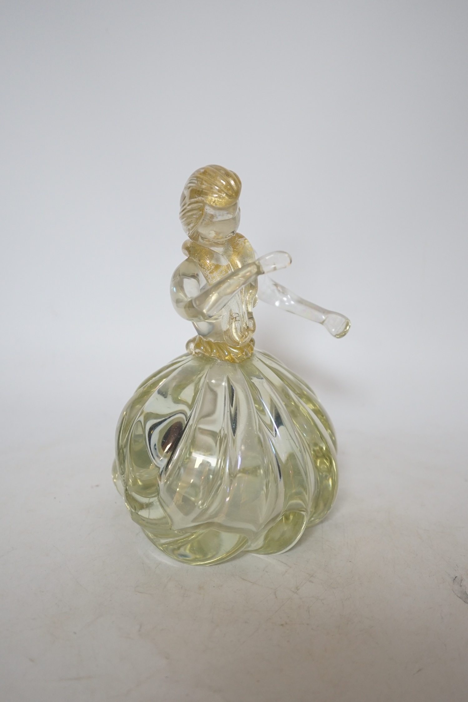 A Barovier Murano glass dancer, 20cm high